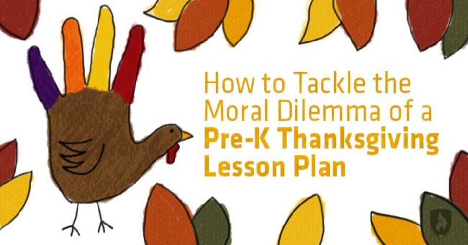 Thanksgiving lesson plan